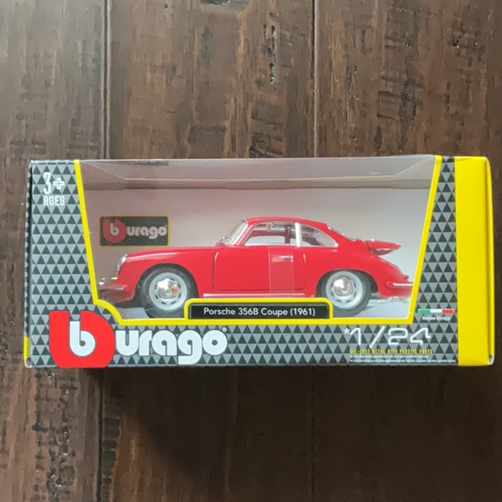 Burago Porsche 356B coupe (1961)